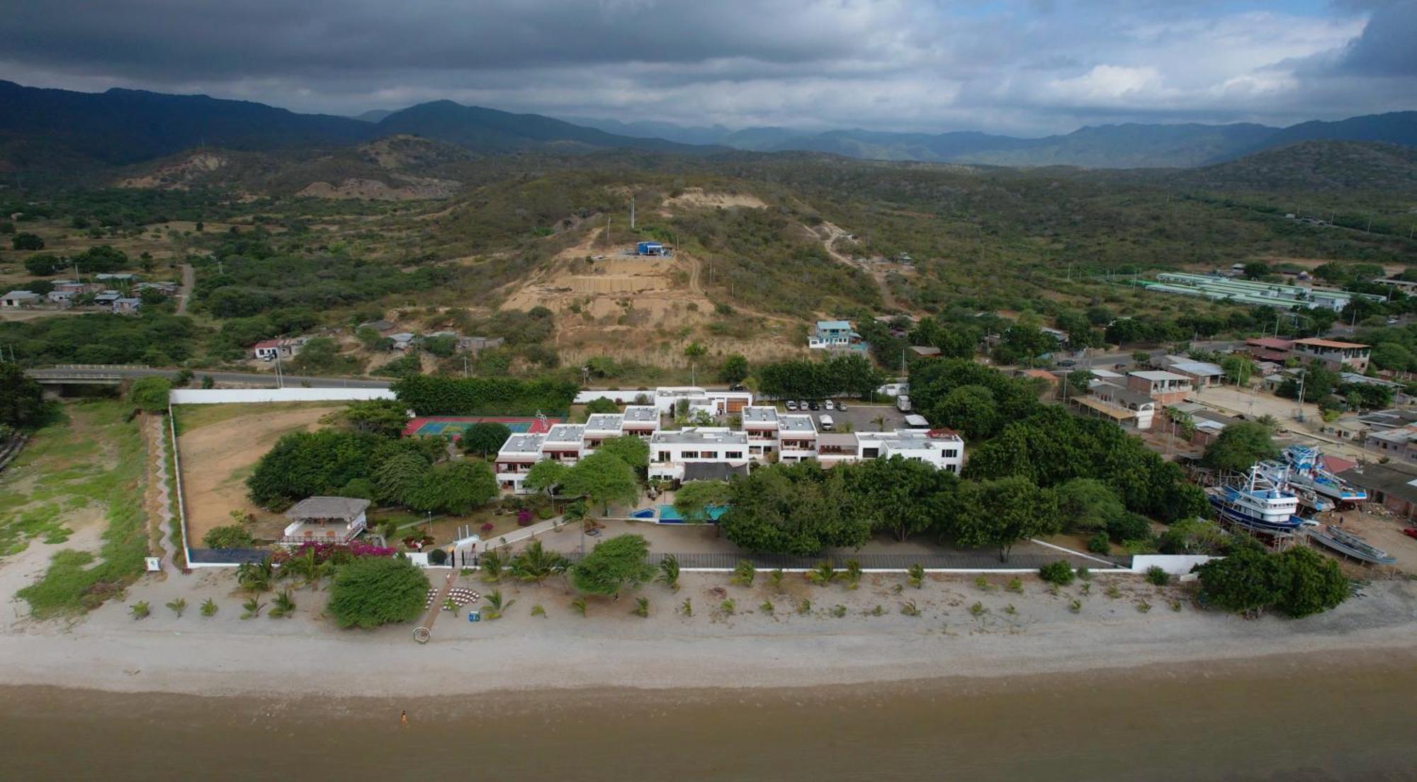 Hosteria Del Parque Hotel Machalilla Buitenkant foto